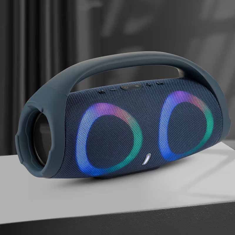 War Drum Three-generation Bluetooth Speaker With RGB Colored Lights
