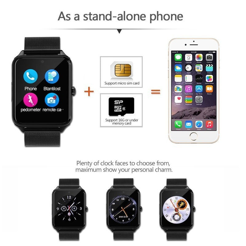 Bluetooth smart wear card phone watch